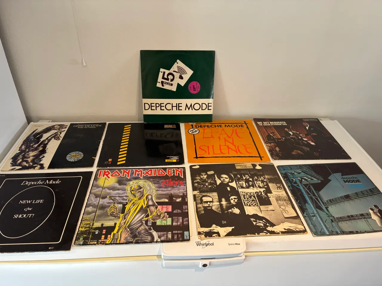 Billede 1 - Stor samling LP’er – Depeche Mode, Iron Maiden, Ki