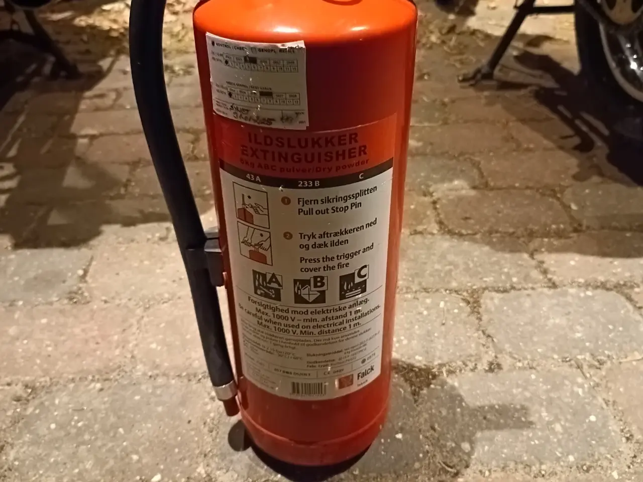 Billede 1 - 6kg ABC pulverslukker