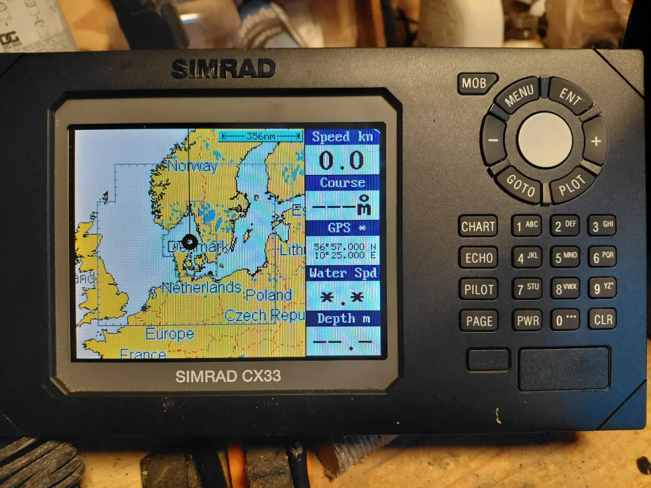 Billede 1 - SIMRAD CPI31/CX33 Kortplotter