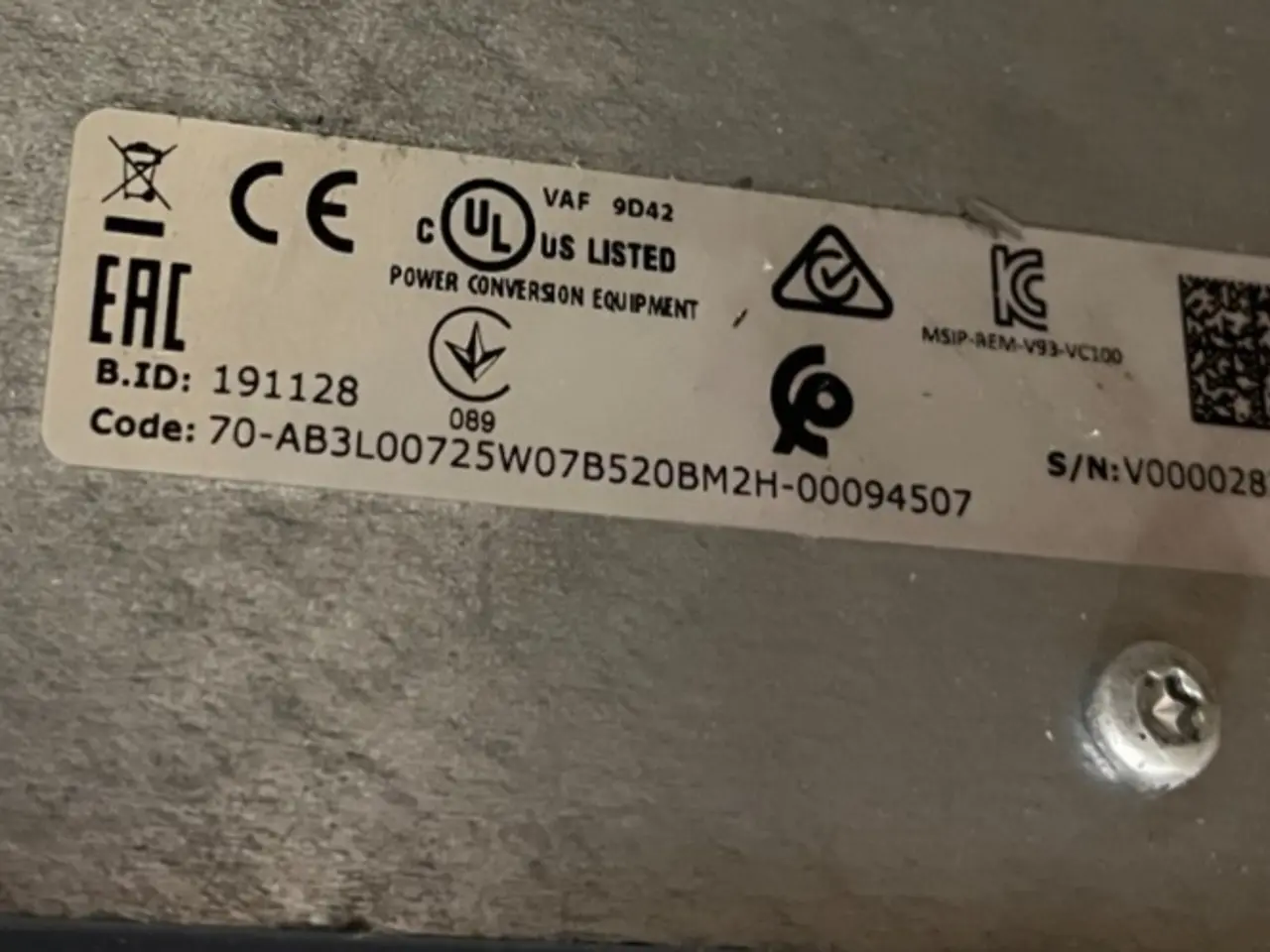 Billede 3 - Vacon 100 FLOW VACON0100-3L-0072-5 37kW 72A 400V