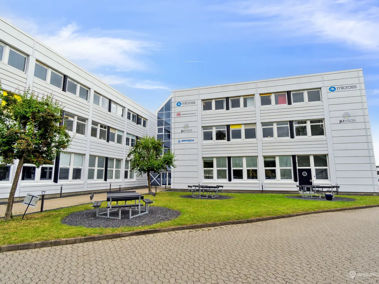 Billede 12 - Kontor med udsigt til grønne arealer i Herlev