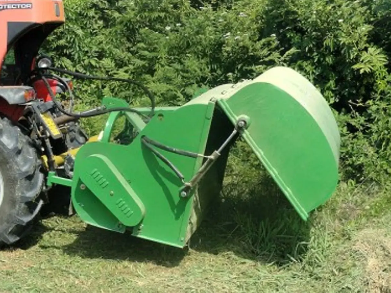 Billede 3 - GEO Slagleklipper med opsamler FL 120 cm