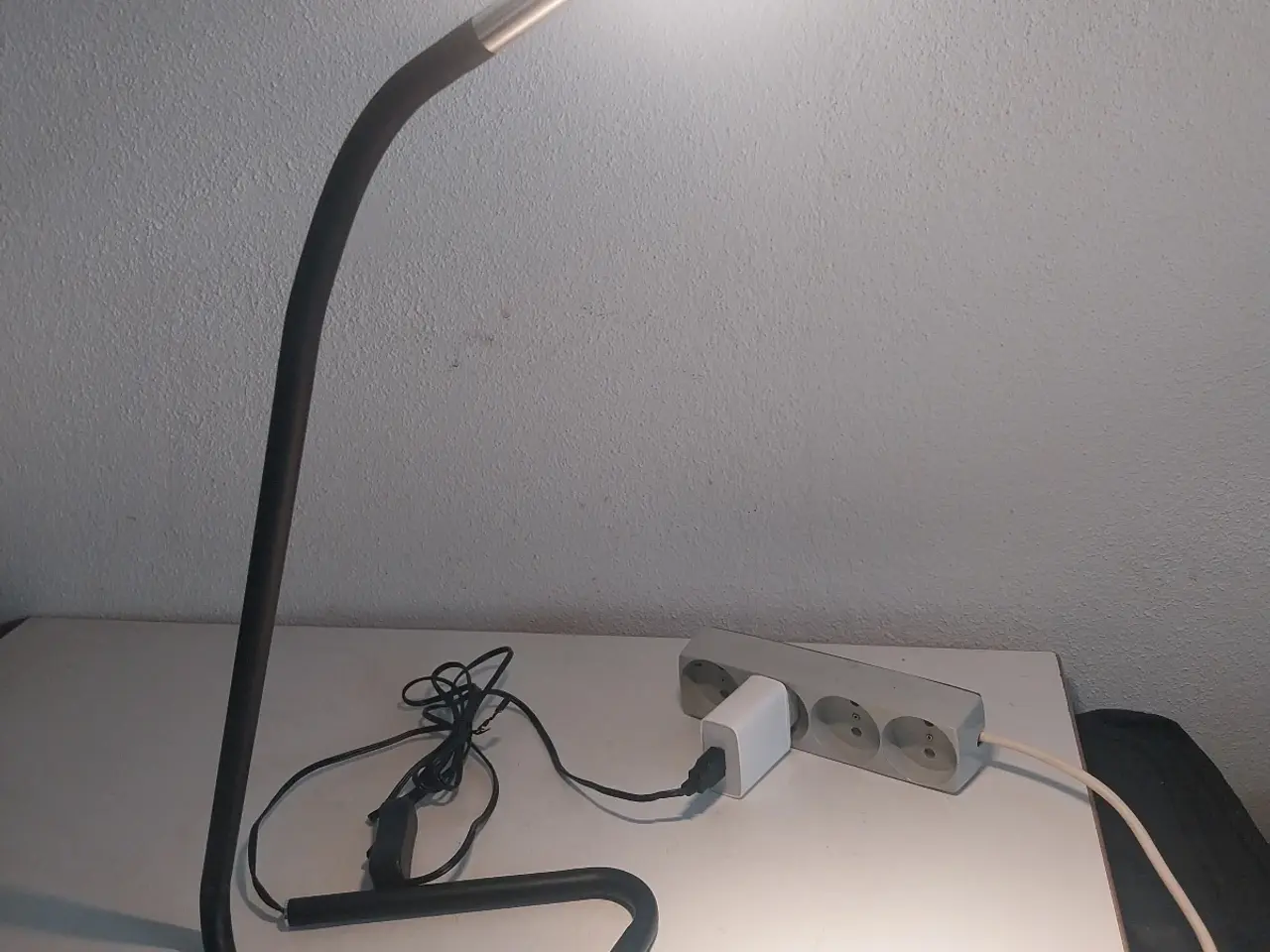 Billede 1 - Sort bordlampe