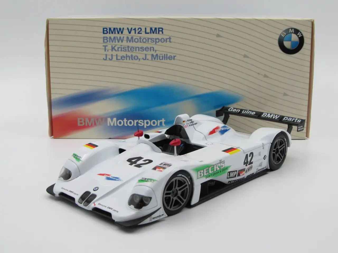 Billede 1 - Tom K - BMW V12LMR #42 Sebring 1999 - 1:18
