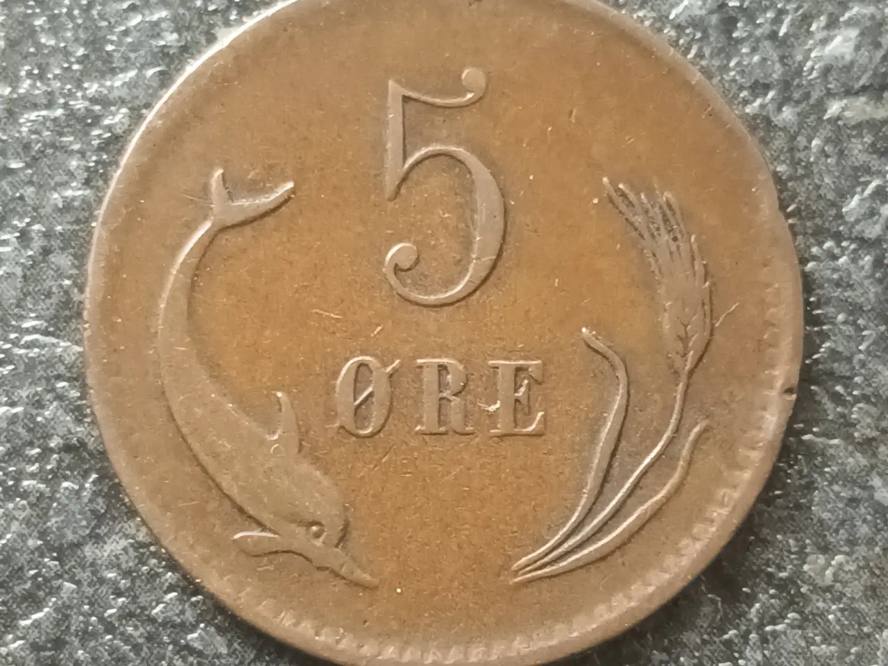 Billede 2 - 5 øre 1875