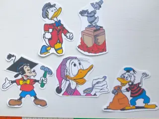 Strygemærker med 5 Disney-figurer