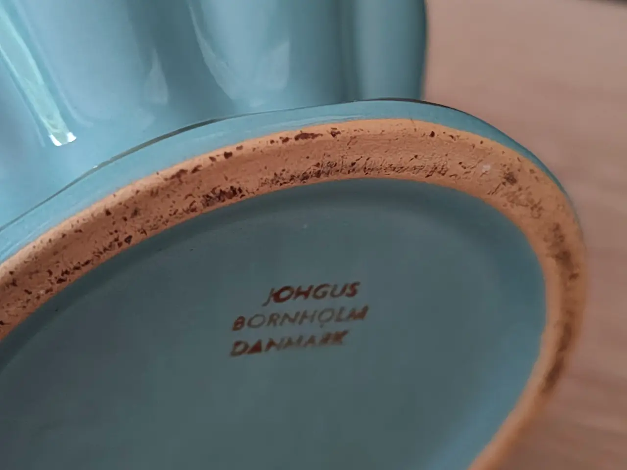 Billede 5 - Flot turkis Johgus vase