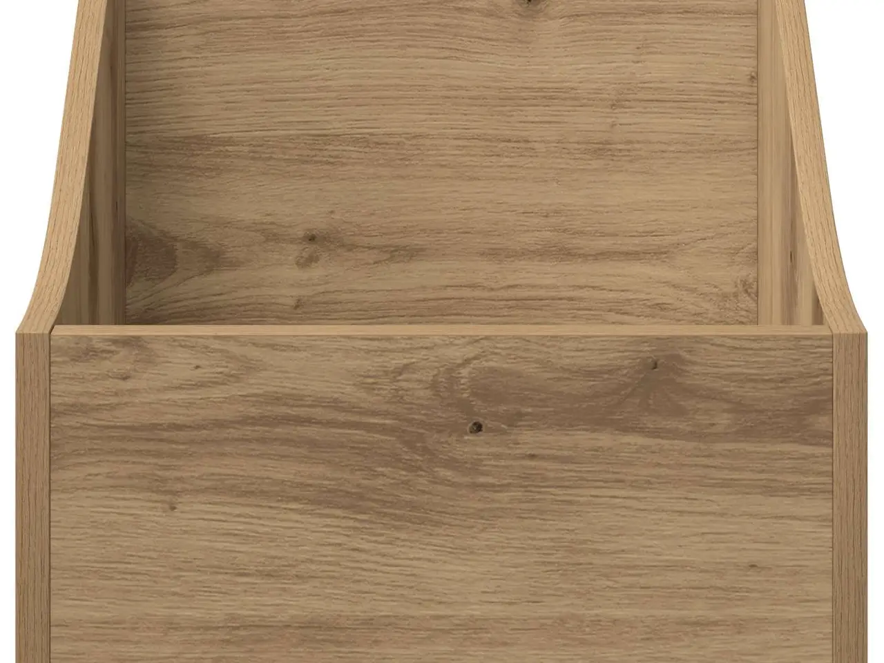 Billede 4 - LP pladeæske i artisan-eg - 37 x 33 x 32 cm