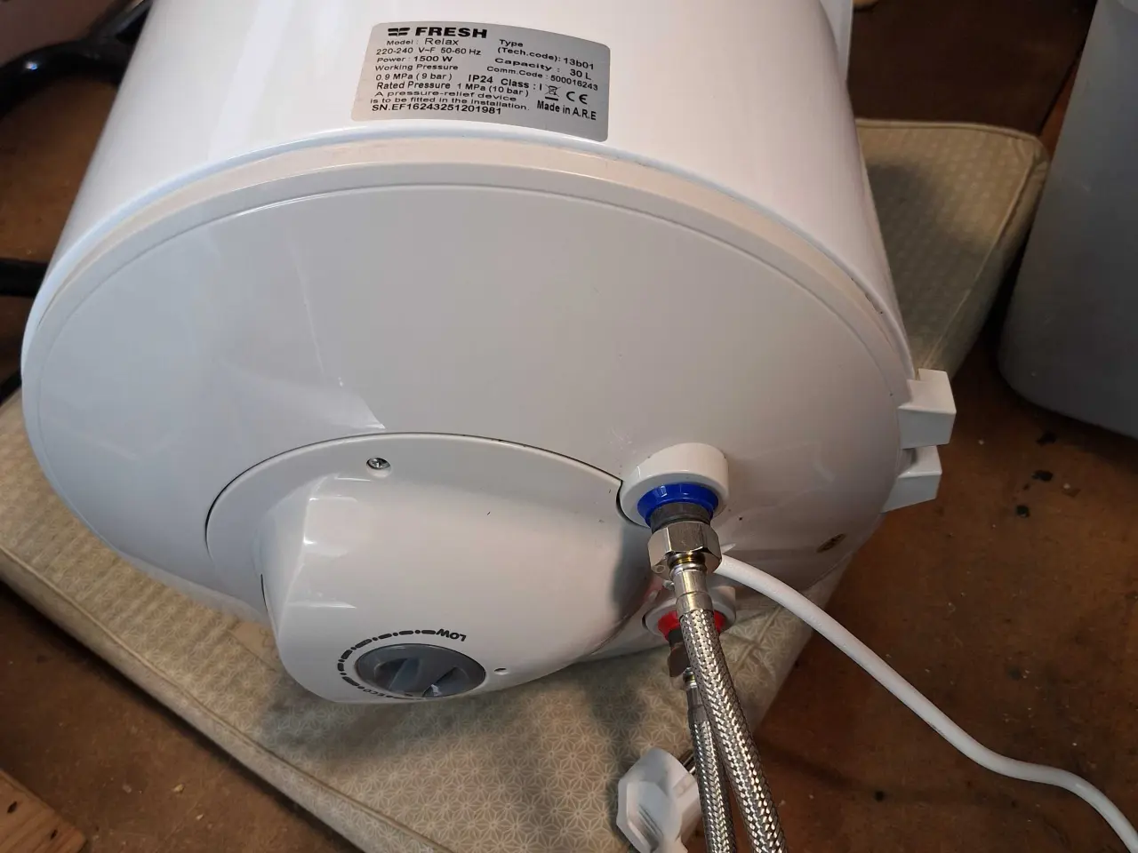 Billede 5 - Fresh 30 ltr elvandvarmer