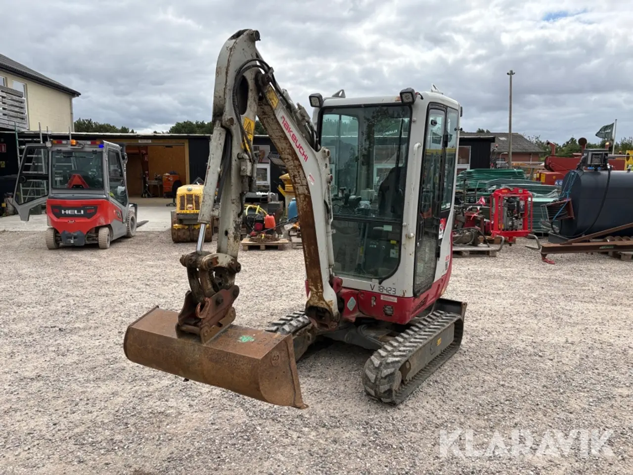 Billede 3 - Gravemaskine Takeuchi TB216 med kabine