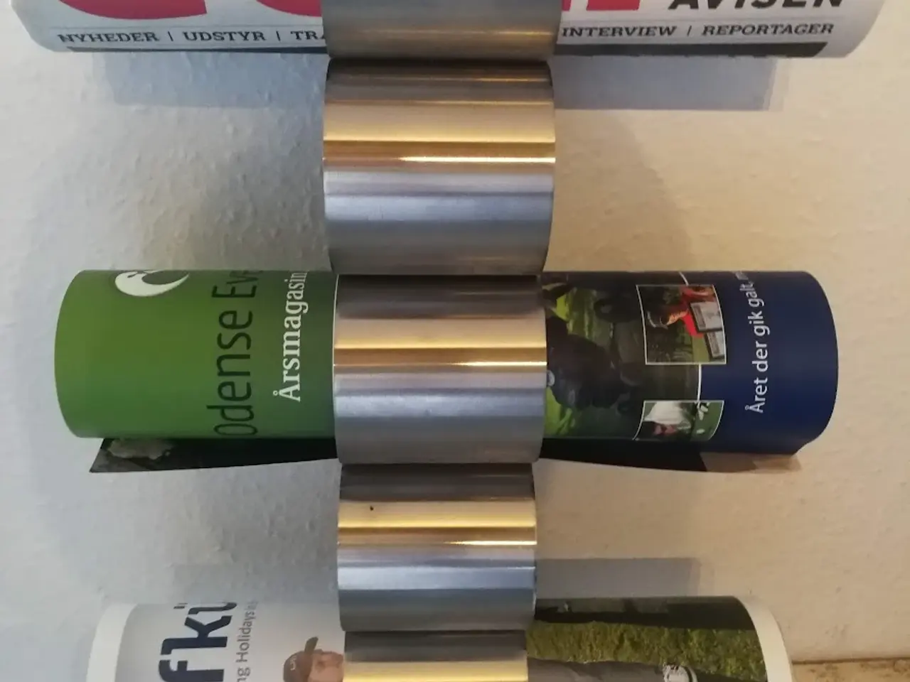Billede 3 - MAGASIN/FLASKEHOLDER  - DANSK DESIGN