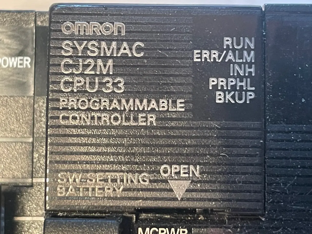 Billede 4 - Omron SYSMAC CJ2M-CPU33 PLC System med CJ1W-ETN21