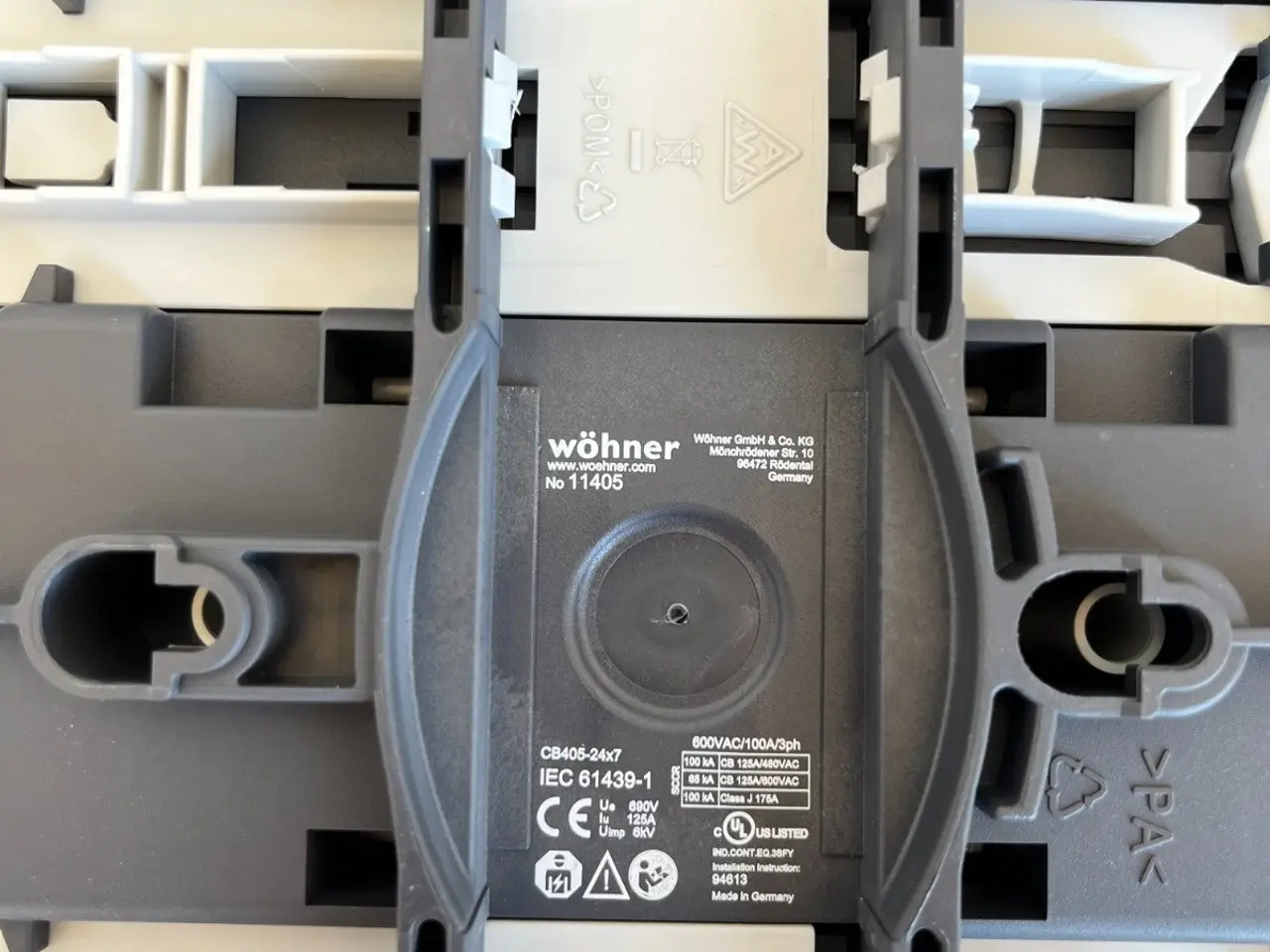 Billede 8 - Wohner CrossBoard 11405 Basic System 125A 3-Pole