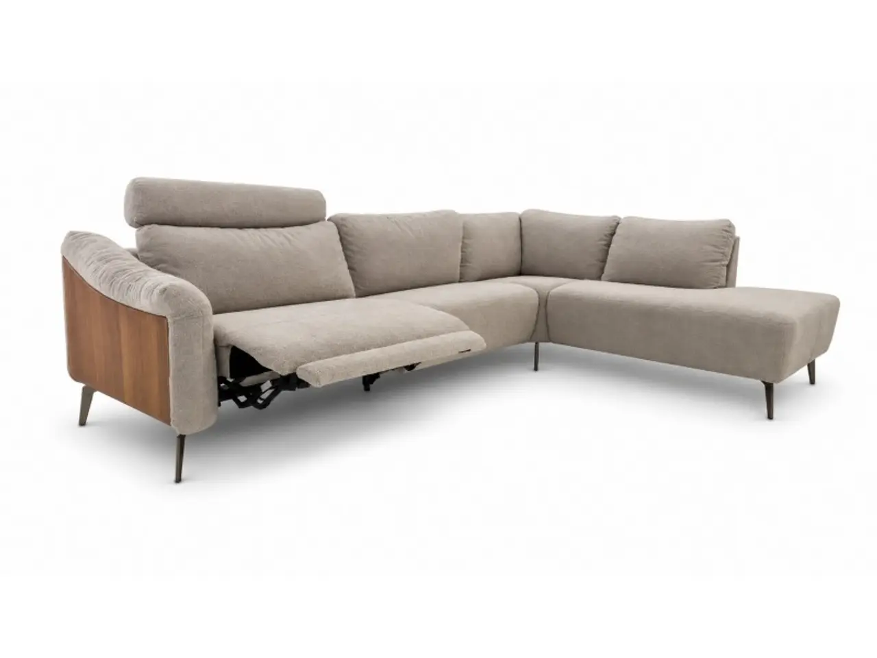 Billede 2 - Hjort Knudsen Skyline Hjørnesofa med El Recliner