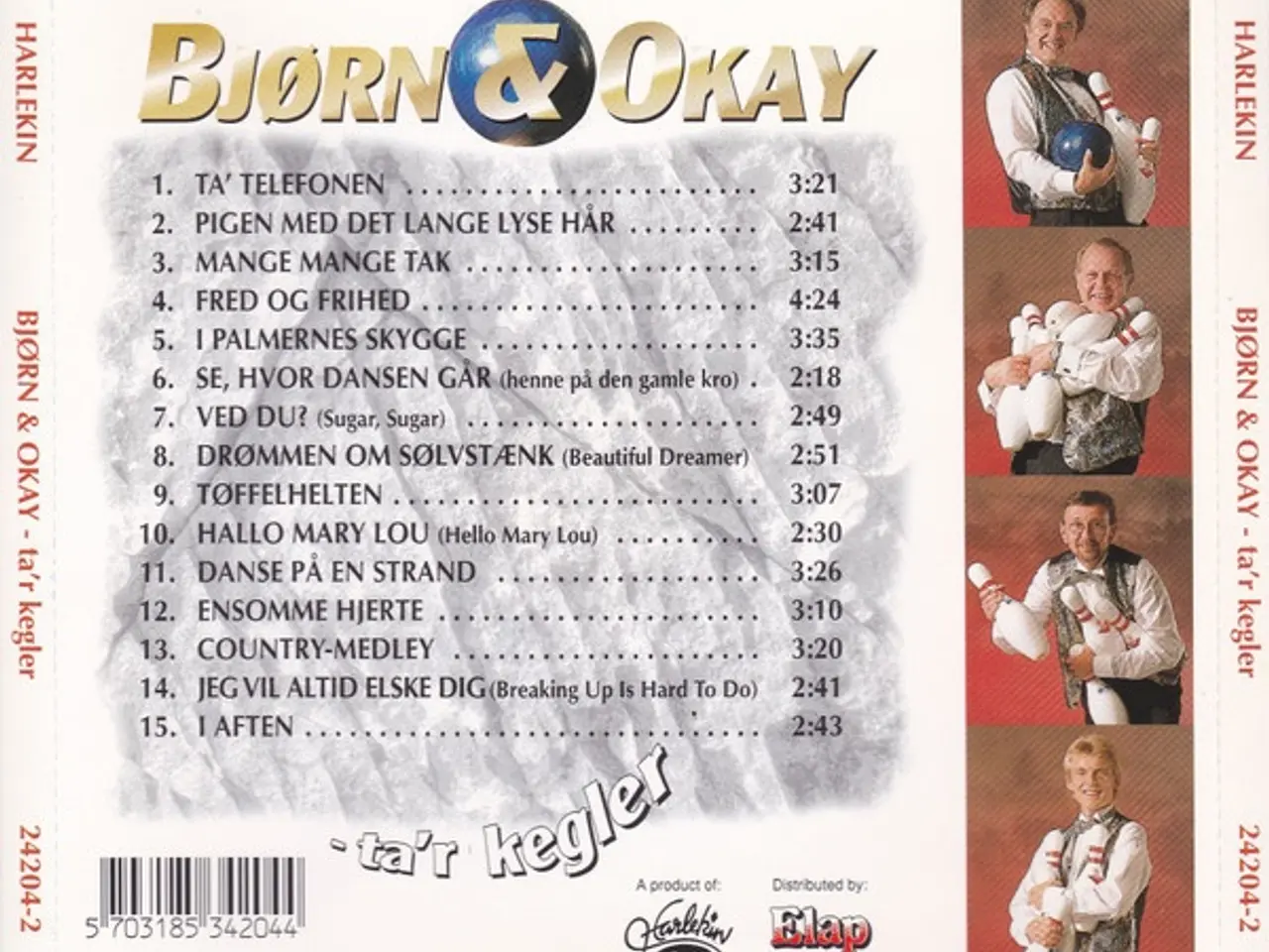 Billede 2 - Bjørn & Okay – Bjørn & Okay - Ta'r Kegler – CD