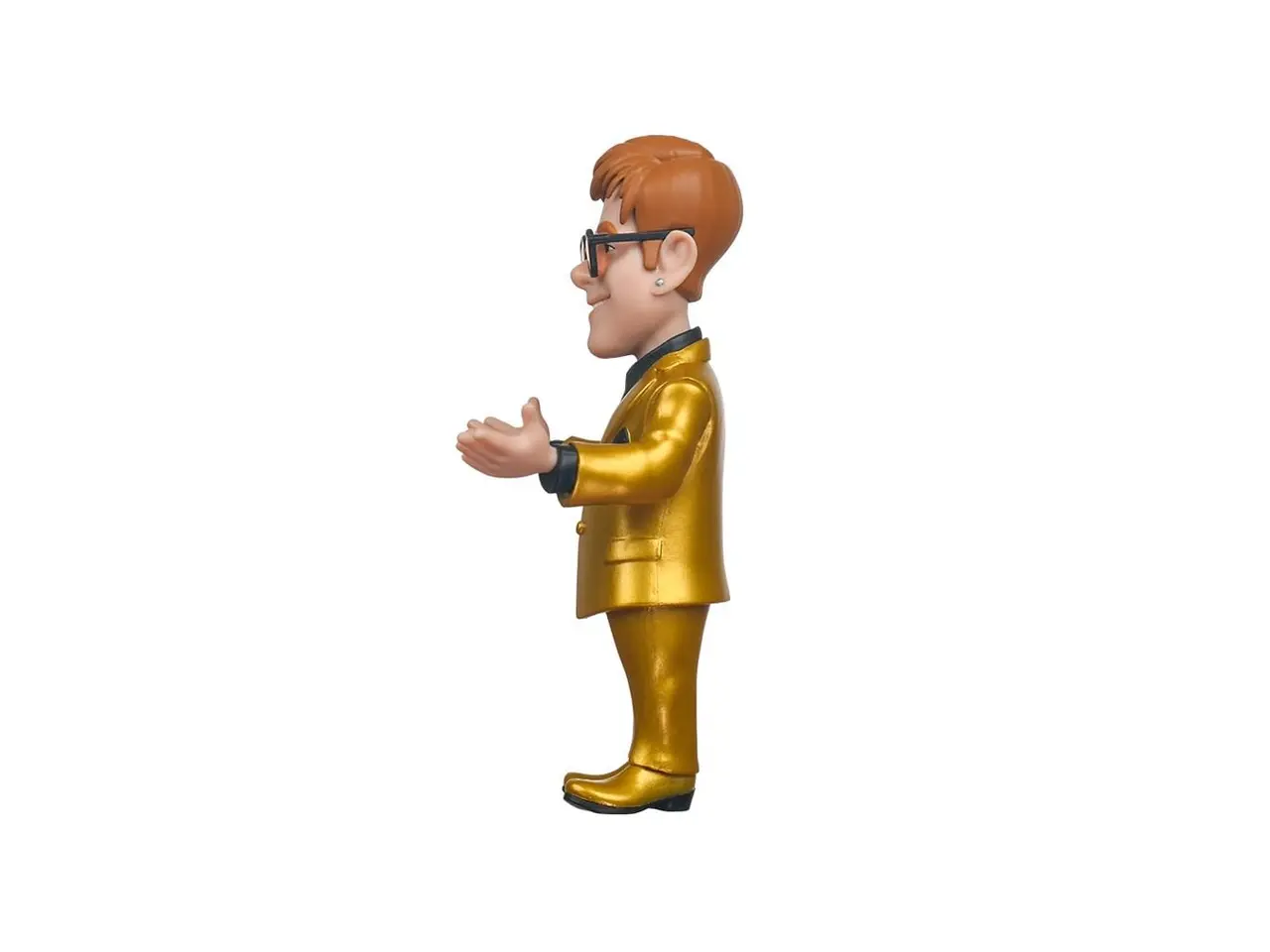 Billede 3 - Samlingsfigur - MINIX Elton John i gulddragt