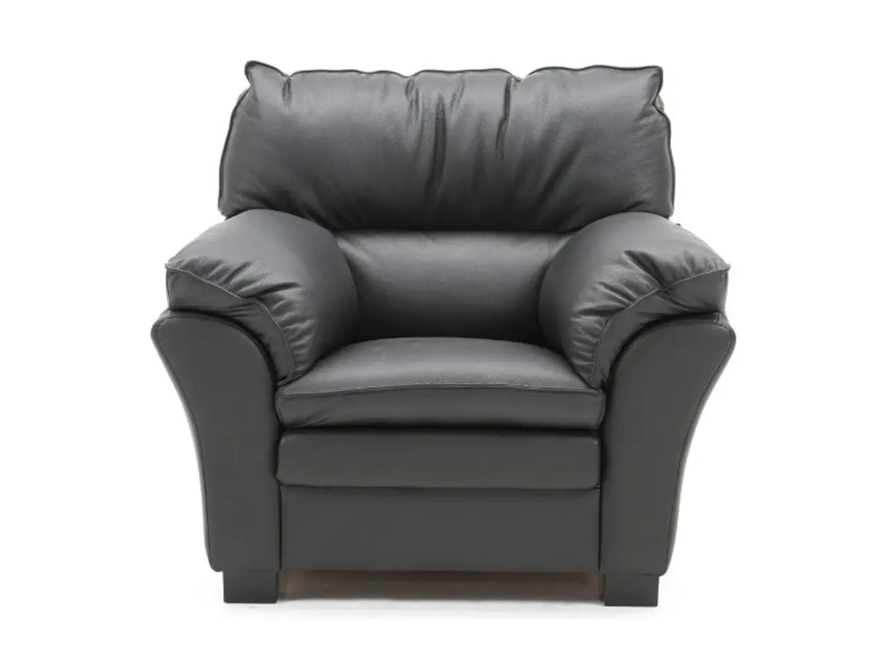 Billede 1 - Hjort Knudsen Thisted lænestol Semianilin læder sofa