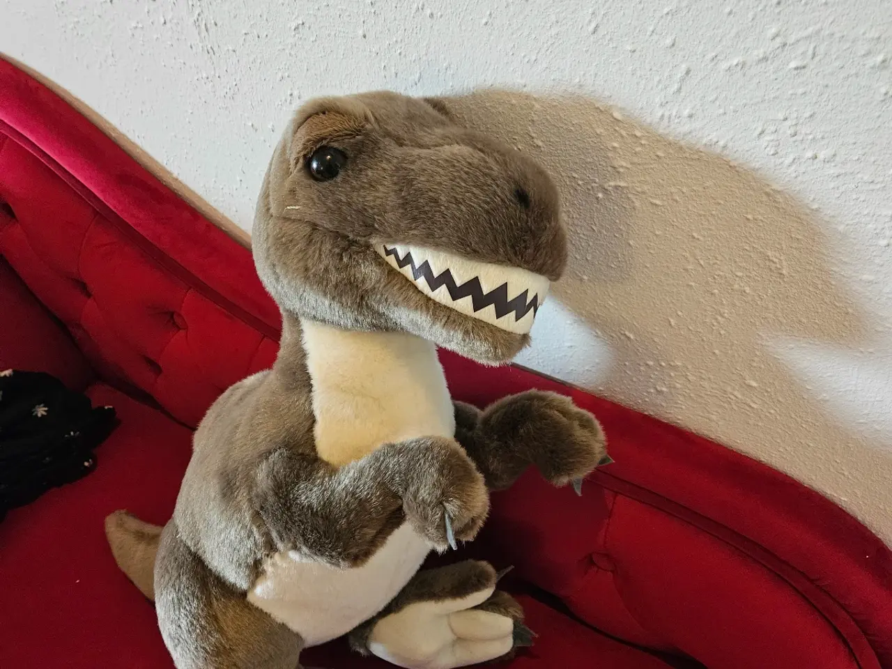 Billede 2 - T rex Dinosaur bamse