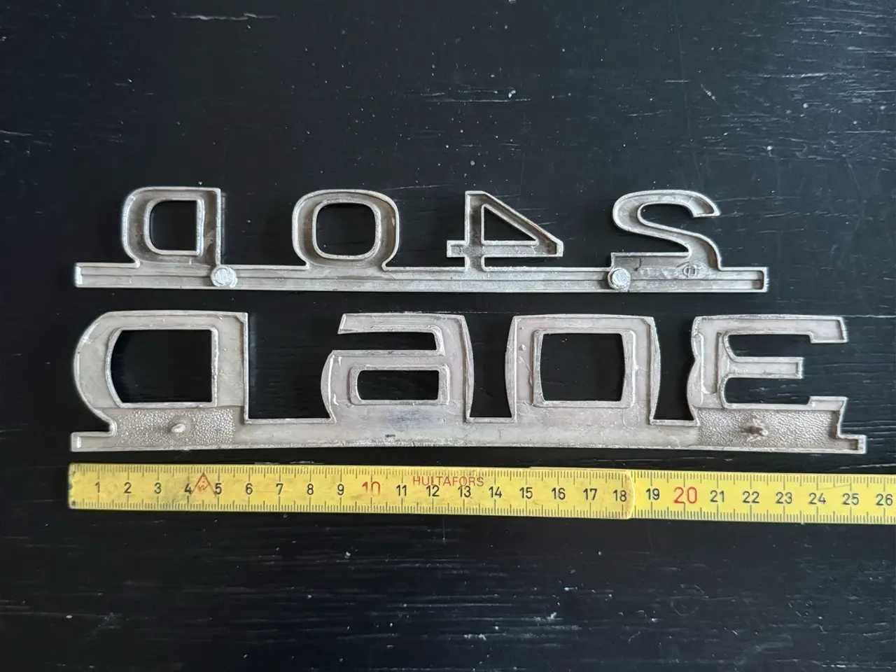 Billede 9 - Mercedes 240D og 306D logo/emblem