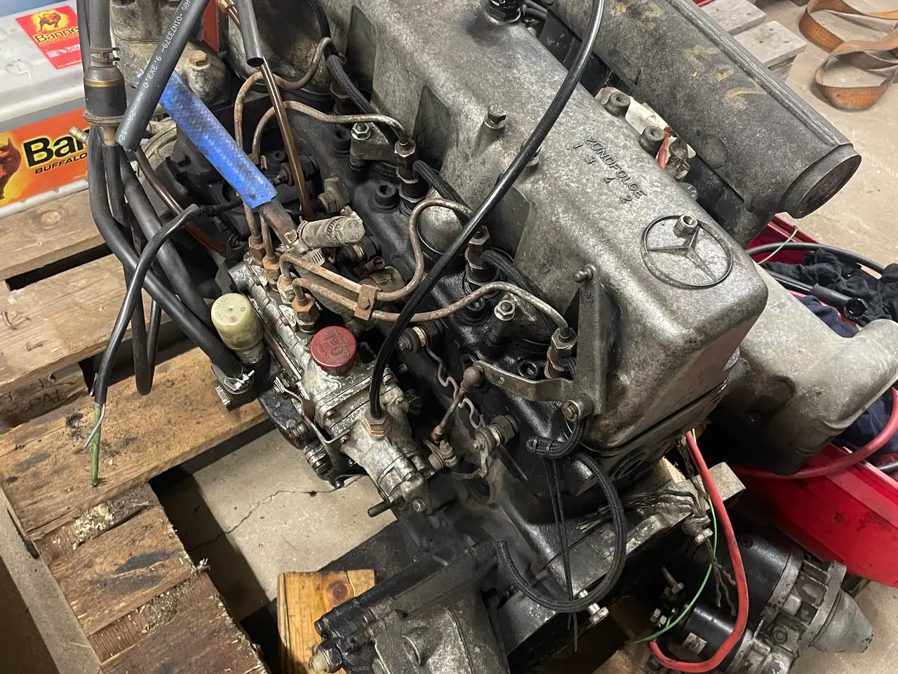Billede 2 - Mercedes OM616 Motor