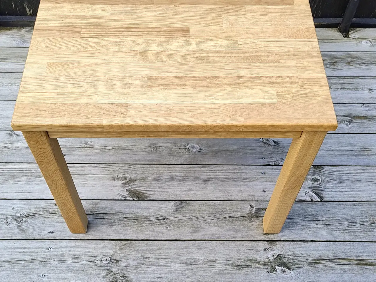Billede 2 - Nyt Egetræ's sofabord 60 x 60 x 53 Dansk producere