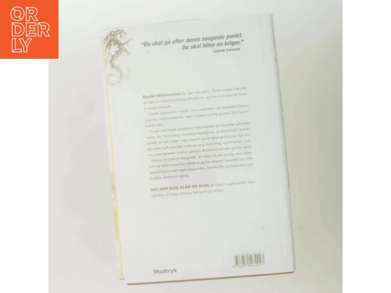 Billede 3 - Det der ikke slår os ihjel af David Lagercrantz (Bog)