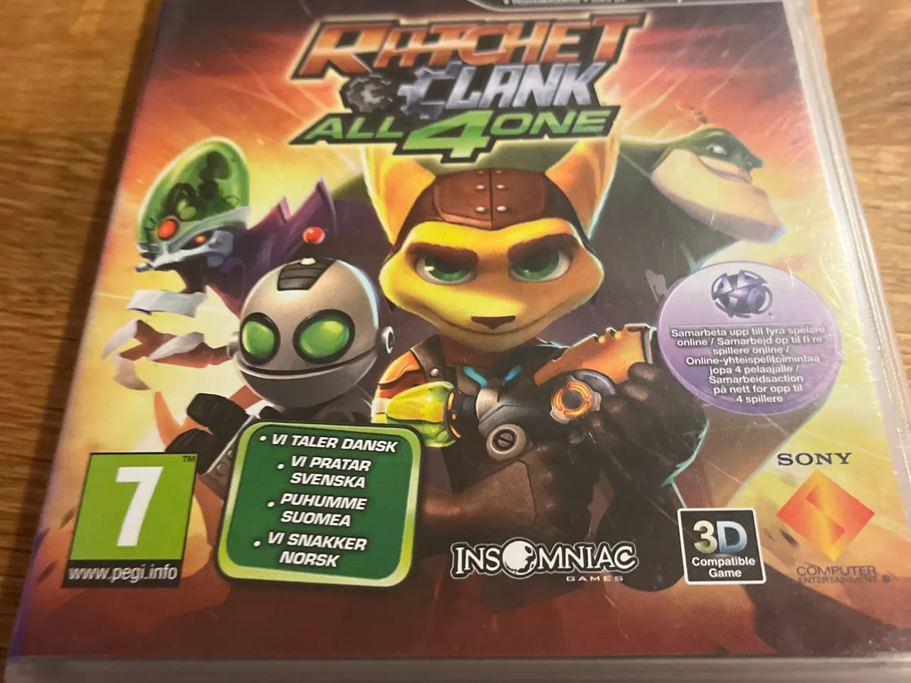 Billede 1 - PS3 dvd spil 2011 ratchet & clank all4one