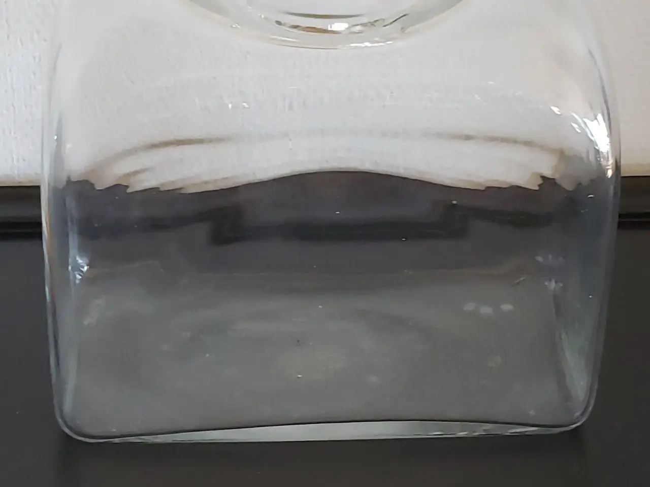 Billede 1 - Stor solid glasvase