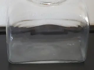 Stor solid glasvase
