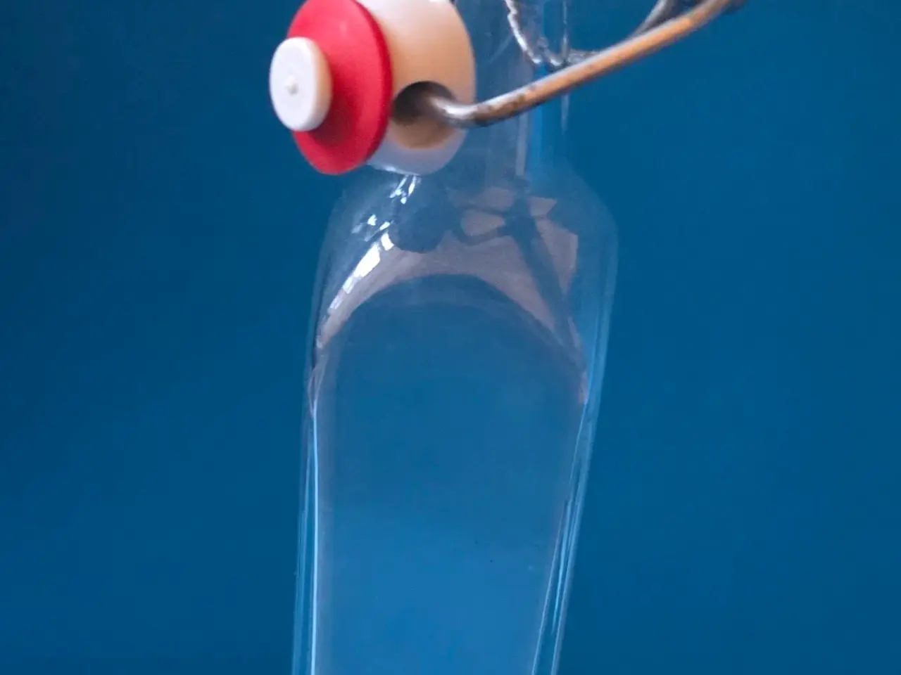 Billede 1 - Smal Italiensk firkantet Patentflaske – 100 ml