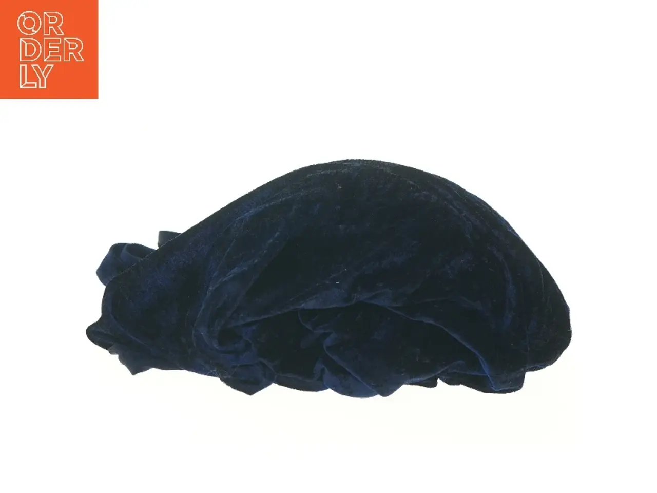 Billede 2 - Stort blå velour dug (str. 142x256 cm)
