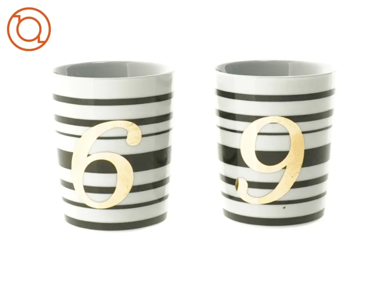 Billede 1 - Kopper med tal fra What About Us (str. 10 x 8 cm)