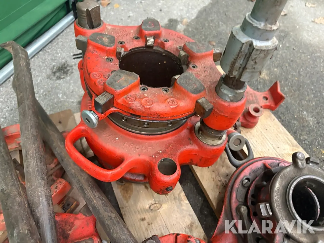 Billede 8 - Værktøj til gevindskæring Ridgid - 1 palle