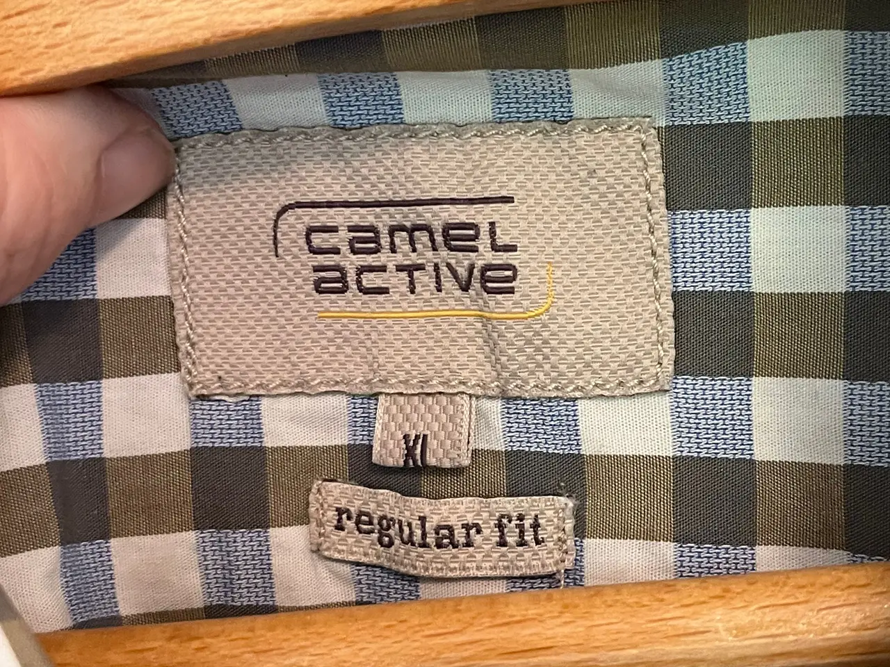 Billede 5 - Kortærmet ternet skjorte fra Camel Active