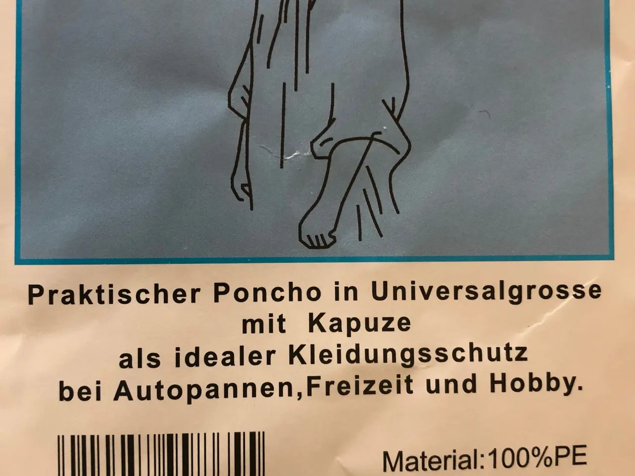 Billede 1 - Regnponcho