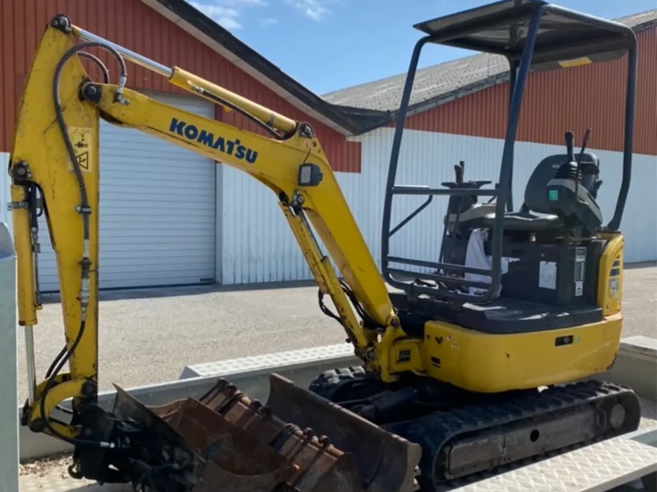 Billede 1 - Komatsu PC16R minigraver
