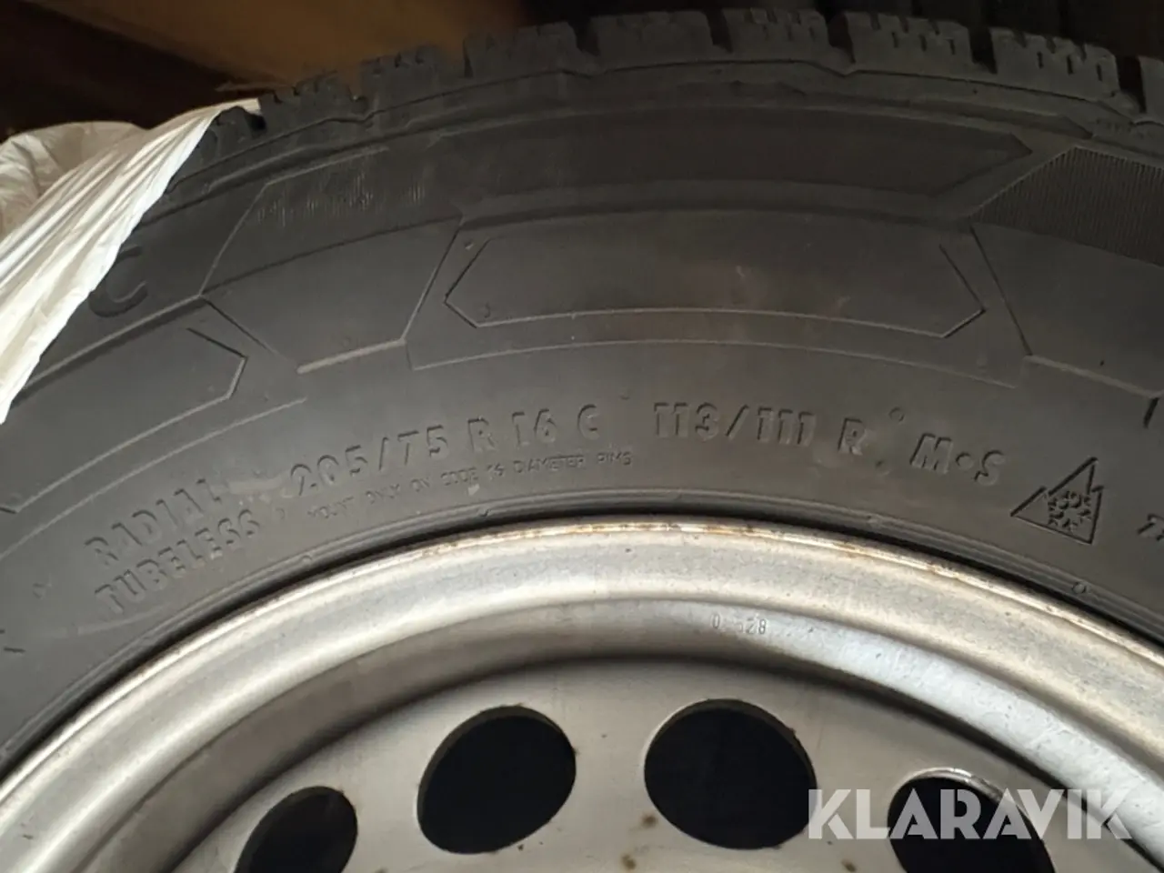 Billede 4 - Vinterdæk Continental 205/75R16C - 4 styk