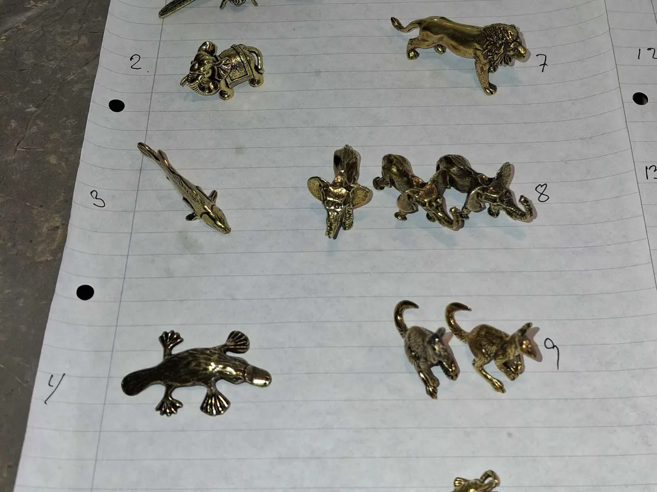 Billede 1 - Messing figurer 
