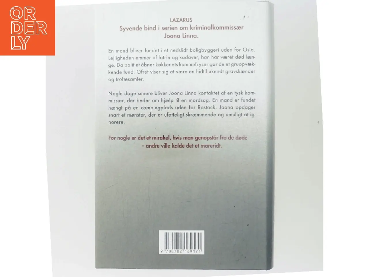 Billede 3 - Lazarus af Lars Kepler (Bog)