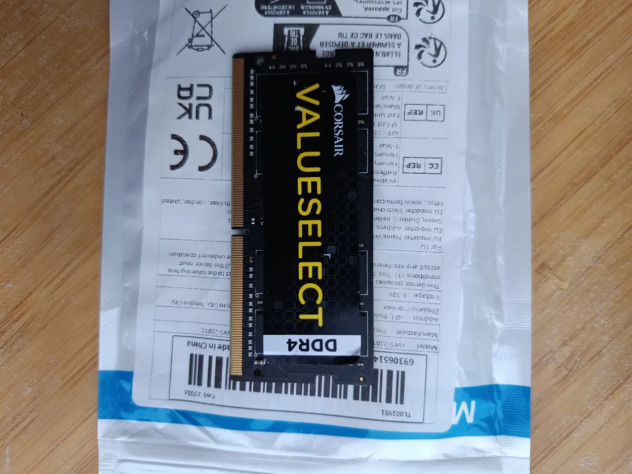 Billede 1 - Corsair ValueSelect 16GB DDR4 Ram So-Dimm