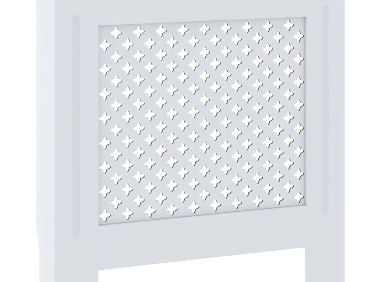 Billede 2 - Radiatorskjuler 78 cm i MDF - hvid