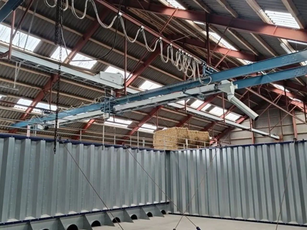 Billede 1 - Kongskilde BCA 45 kornbånd samt elevator Jema T 40