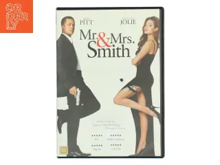 Mr. & Mrs. Smith med Brad Pitt (DVD)