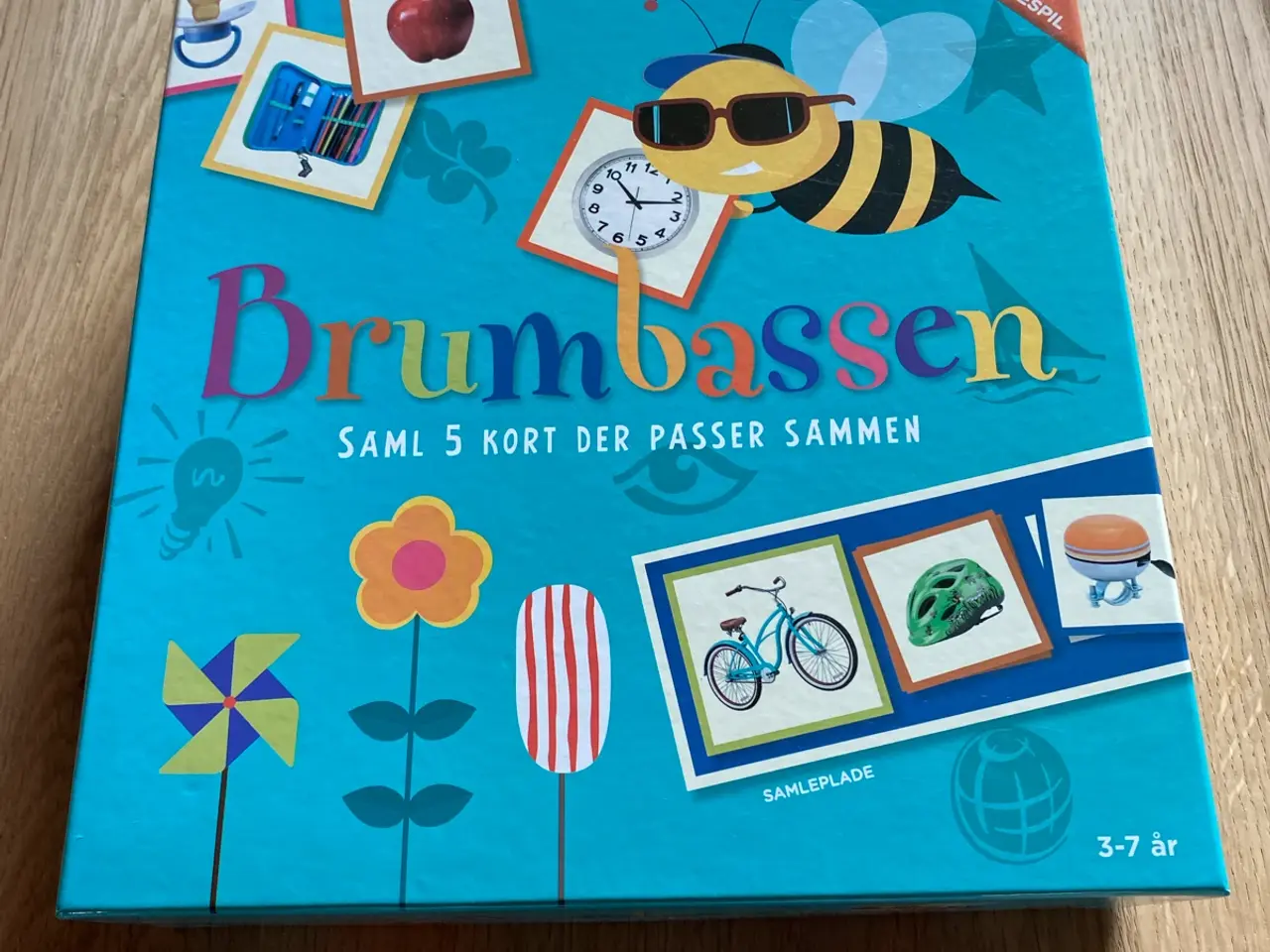 Billede 1 - Brumbassen børnespil 3-7 år. 45kr. Hama mosaik 40