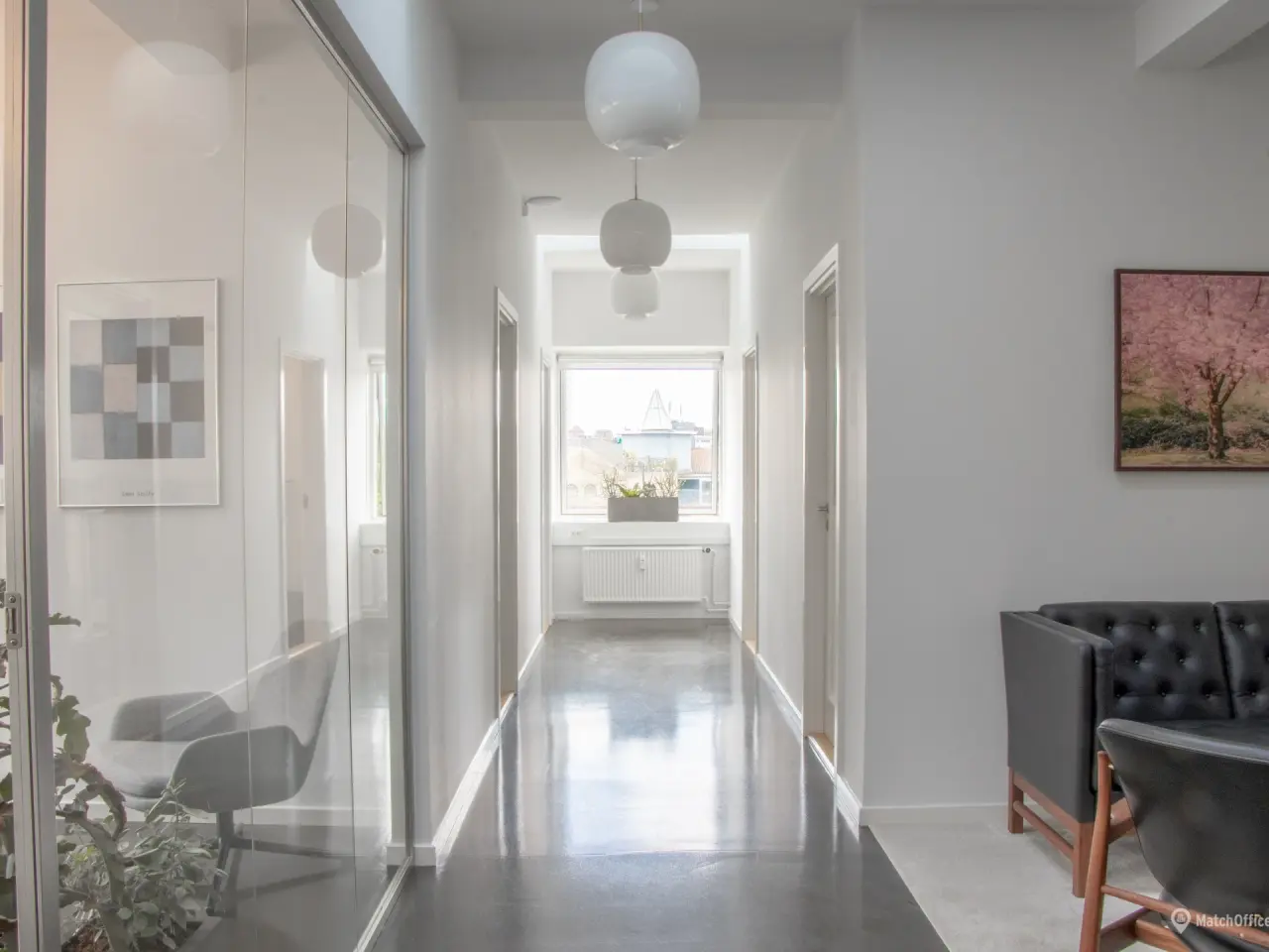 Billede 6 - Kontorpladser i nyistandsat penthouse på Vesterbro med ro. grøn udsigt og all-inclusive