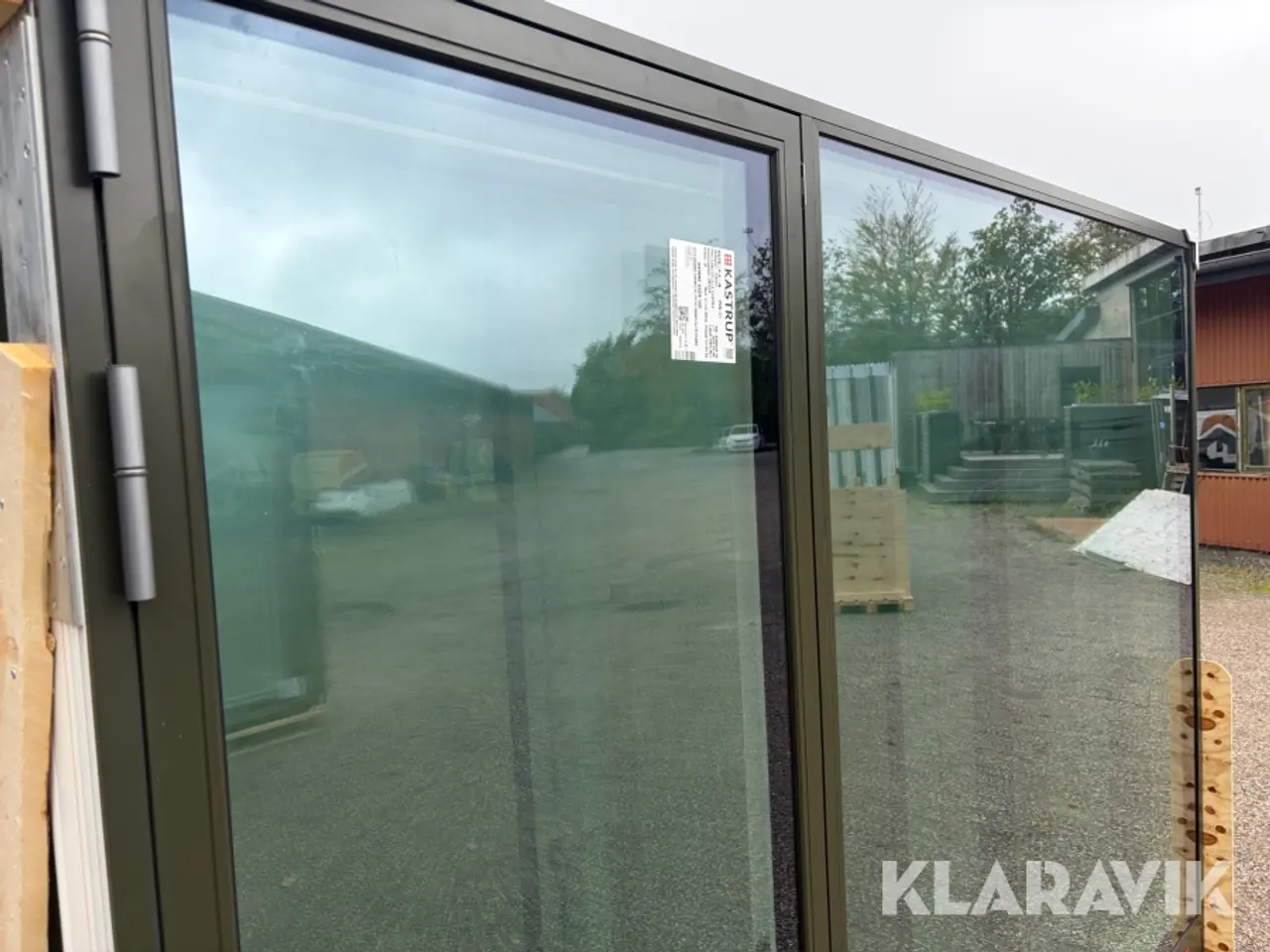 Billede 7 - Træ/alu vinduer Kastrup RAL 6006 gråoliven 4 Styk