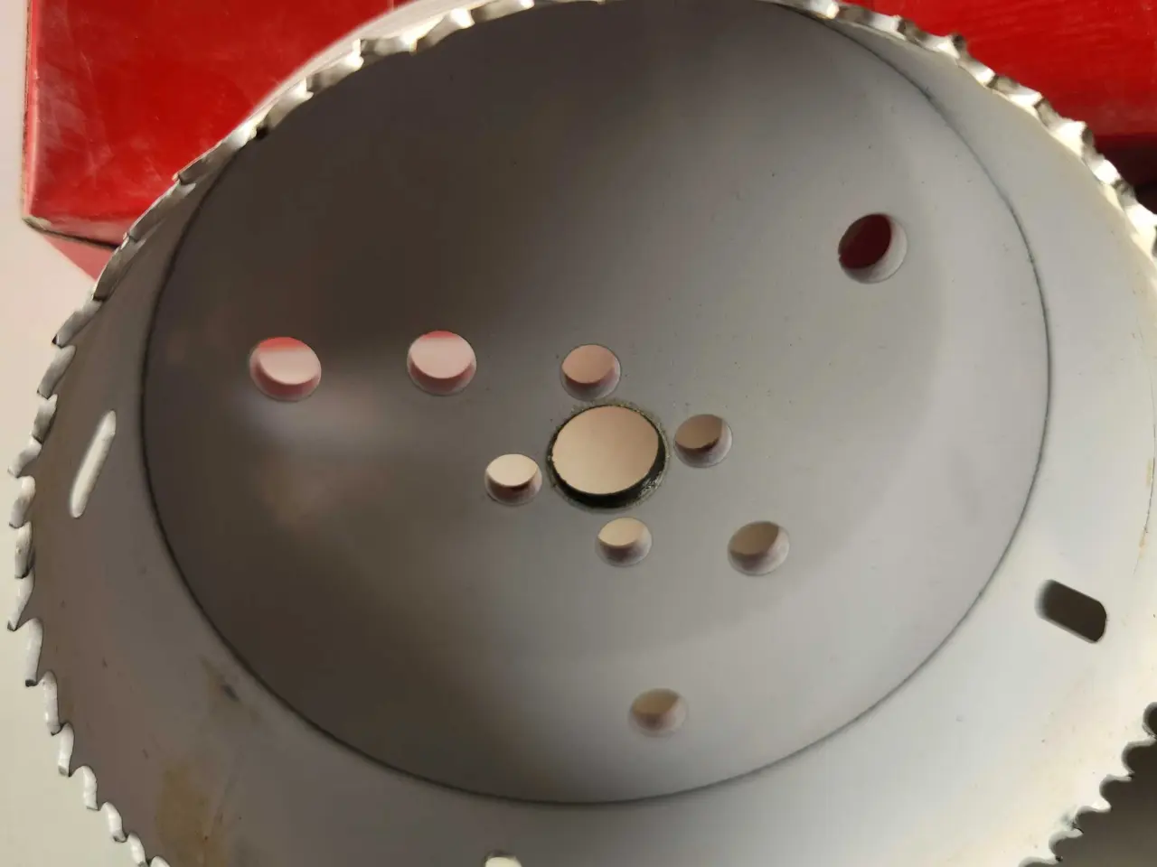 Billede 2 - 121mm metal hulsav