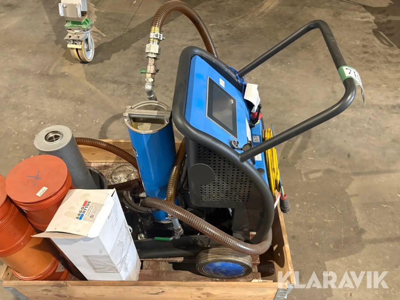 Billede 11 - Mobil hydraulik-/oliefiltreringsenhed Argo Hytos UMPC2