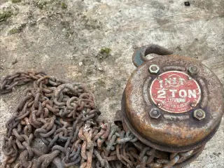 2 tons løftetalje