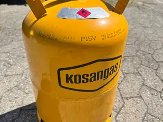 Gasflaske, Kosangas 11 kg - fyldt og plomberet